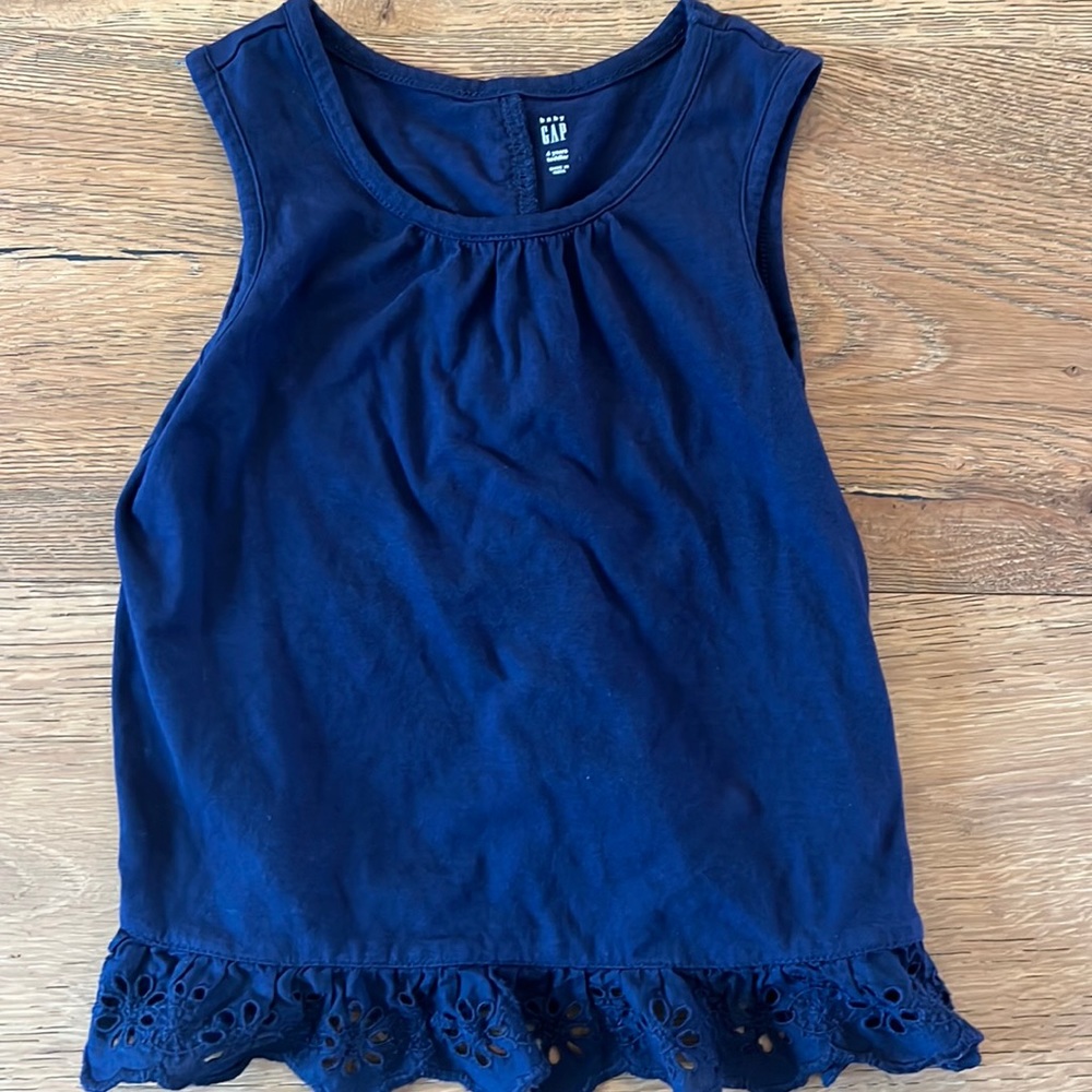 Baby Gap Eyelet Tank Top Size 4t